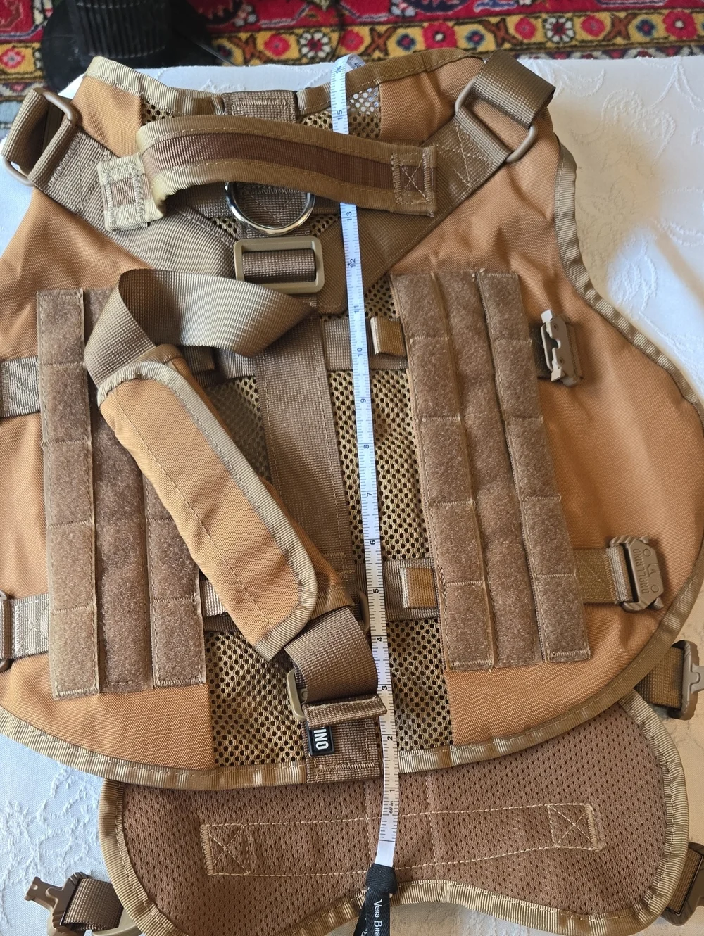 Dog Trainer Vest Dog Vest Fully Adjustable Size Large